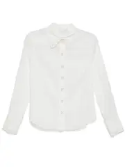 [ZIMMERMANN] Crush Ramie Embroidered Shirt