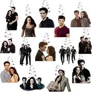 28 Pcs The Twilight Saga Party Decorations Hanging Swirls, The Twilight Saga Decorations Swirls Streams, for Kids Teens Fans Birthday Party Supplies