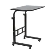 Hacienda Black Portable Laptop Computer Study Desk w/Adjustable Stand Height