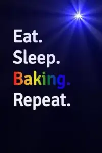 在飛比找博客來優惠-Eat Sleep Baking Repeat Journa