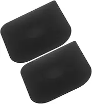 2pcs Pot Scraper Kitchen Cleaning Scraper Tools for Cast and Grill Pans Non Skid Design Compact for and Practical Kitchen Accessories
