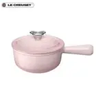 Le Creuset Baby Saucepan 16cm Bear Knob Shell Pink 1L Cast Iron Enamel Japan NEW