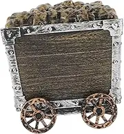 Kisangel Children's Trinket Chest Toy Storage Cart Jewelry Treasure Box Toy Mine Wagon