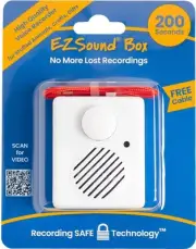 200 Seconds Voice Recorder for Stuffed Animals | Recordable Button Sound Box ...