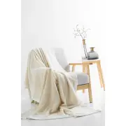 Australian Wool Blanket - Natural, Single Bed/Double Bed - Single/Double