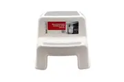 1 X Grey Kitchen Portable Plastic 2-Step Stool Steps Bathroom Kids toilet training Adult