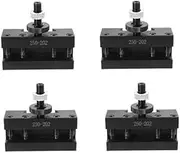 4Pcs BXA #2 Quick Change Tool Post Turning Facing and Boring Holders 250-202 for Lathe, Use With BXA 250-200 or 250-222