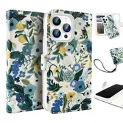 Tough On Magnetic Detachable Leather Phone Case for iPhone 14 Pro Max
