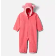 Columbia Tiny Bear II Infant's Bunting Casual Hooded One Piece Pink #214-614