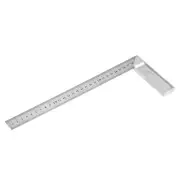 Right Angle Ruler 300mm L Shape Carpenter Square Dual Side Scale Layout Tool