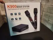 K900 Wireless Microphone Karaoke Mixer System
