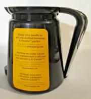 New Unused Keurig 2.0 Black and Silver 4 Cup 32 oz Thermal Coffee Pot Carafe