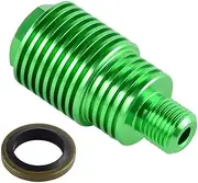Durable M10 CNC Rear Brake Caliper Cooler Screw Bolt 1.25 1.0 Thread Compatible for KTM Honda Kawasaki Suzuki Yamaha Aprilia Triumph (Color Name : Green, Specifications : M10X1.0)