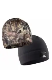 Brand New Panther Vision Rechargeable POWERCAP LED Lighted Beanie 2-pack.