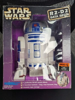 Star Wars R2-D2 Cassette Player NIB (Never Opened) has Duracell promo in-tact