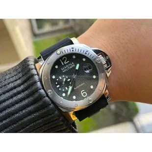 全館免運 【六樓先生】PARNIS Marina Militare  44MM 大錶徑軍錶機械錶 可開發票