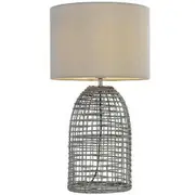 Telbix Bayz 40 Rattan Table Lamp