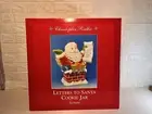 Christopher Radko Beautiful Large Cookie Jar Letters to Santa Ceramic New Sealed