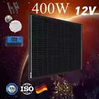 12V 400W Fixed Solar Panel Kit Mono Home Caravan Camping Charger 30A Controller