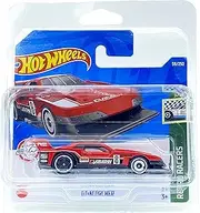 [Hot Wheels] GT-Scorcher (Red) 5/10 Retro Racers 2022 - 59/250 (Short Card) *** COMES IN A KLAS CAR KEEPER PROTECTIVE COLLECTORS CASE *** HCT86