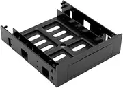 Artibetter HDD Bracket 5.25 Inch to 2.5 Inch Mounting Kit Internal Hard Disk Mounting Kit Mounting Bracket 5.25 Inch 3.5 Inch to 5.25 Inch Front Bay Adapter HDD SSD Mounting Bracket