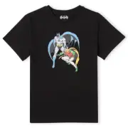 DC Batman & Robin Men's T-Shirt - Black