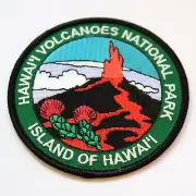 Official Hawai'i Volcanoes National Park Souvenir Patch Island of Hawaii