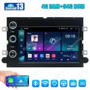 FOR 2004-2008 Ford F150 F250 Car GPS Navigation Stereo Radio Bluetooth Carplay (for: Ford)