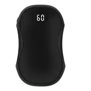 Electric Pocket USB Power Bank 10000mAh Winter Hand Warmer Rechargeable Black