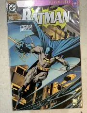 Batman Knightfall 500 #19 Autographed By Doug Moench & Mike Manley W/ Back Mint