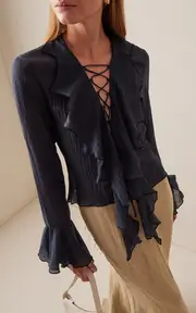 [TG Botanical] Exclusive Marie Cotton-Linen Top