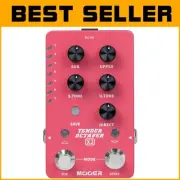 Multi-Function Octave Guitar Pedal Cover with Dual Switch Modes - Analog Design