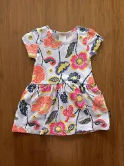 Bonds Baby Girl Pink Purple Orange Zazu Bloom Stretchies Balletsuit Size 00 BNWT