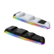 Double Dock Charger Rack Station Stand Holder Bracket For Slim Gaming Controller