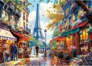 1000 Pieces Puzzle for Adults - Charming Paris Puzzle for Adults Children