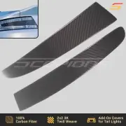 Scopione Carbon Fiber Tail Light Covers Inserts for Aston Martin 05-19 DB9 DBS+ (for: Aston Martin)