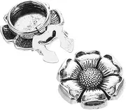 [FRCOLOR] 2pcs Women Retro Shirt Cuff Links with Epaulet Embellishments Antiexposure Design for Confidence and Security Chic Decorative Button Covers for Parties and Daily Wear