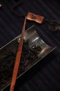 在飛比找Yahoo!奇摩拍賣優惠-歐洲 銅鍍銀茶則 茶荷 茶道具