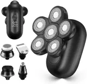 Roziaplus Electric Razor for Men Upgrade 5 in 1 Head Shaver Electric Shaver Wate