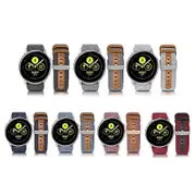 Denim & Leather Watch Straps Compatible with the Fitbit Charge 4