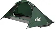 camppal Professional 1 Person Extreme Space Saving Single Bracket Tent, 4 Season Mountain Tent, Lightweight Backpacking Tents, Waterproof Hiking Hunting Camping Tent (MT051)