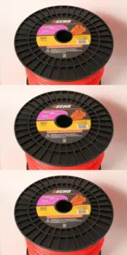 3 PK Echo 316155056 Crossfire .155" String Trimmer Line 5 lb Spool 630'