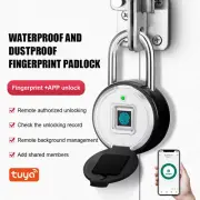 Keyless Padlock Biometric Fingerprint Lock Waterproof Electronic Lock Smart Life