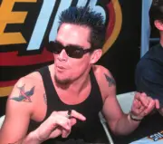Mark McGrath of Sugar Ray backstage at Live 105's BFD 1999 at Sho- 1990s Photo 4
