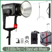 Aputure LS 600x Pro LED Video Light Bi-color 2700K-6500K Continuous Light+ Stand