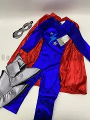 Pottery Barn Kids Galaxy Superhero Light Up Halloween Costume Multi 3T #428