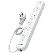 Energizer 6 Outlet Powerboard with Surge Protection
