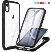 360 Full Body Shockproof Case for iPhone 14 13 12 11 Pro Max X XR 7 8 Plus Cover