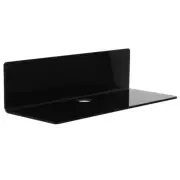 No Punching Rack Versatile Acrylic Bracket Floating Shelf for Wall