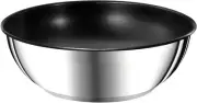 Tefal Ingenio Induction Titanium Deep Wok 26cm Frypan Stainless Steel